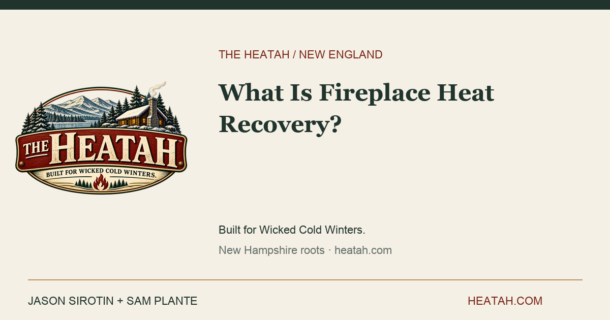 The Heatah fireplace guide: Under Grate Heat Recovery